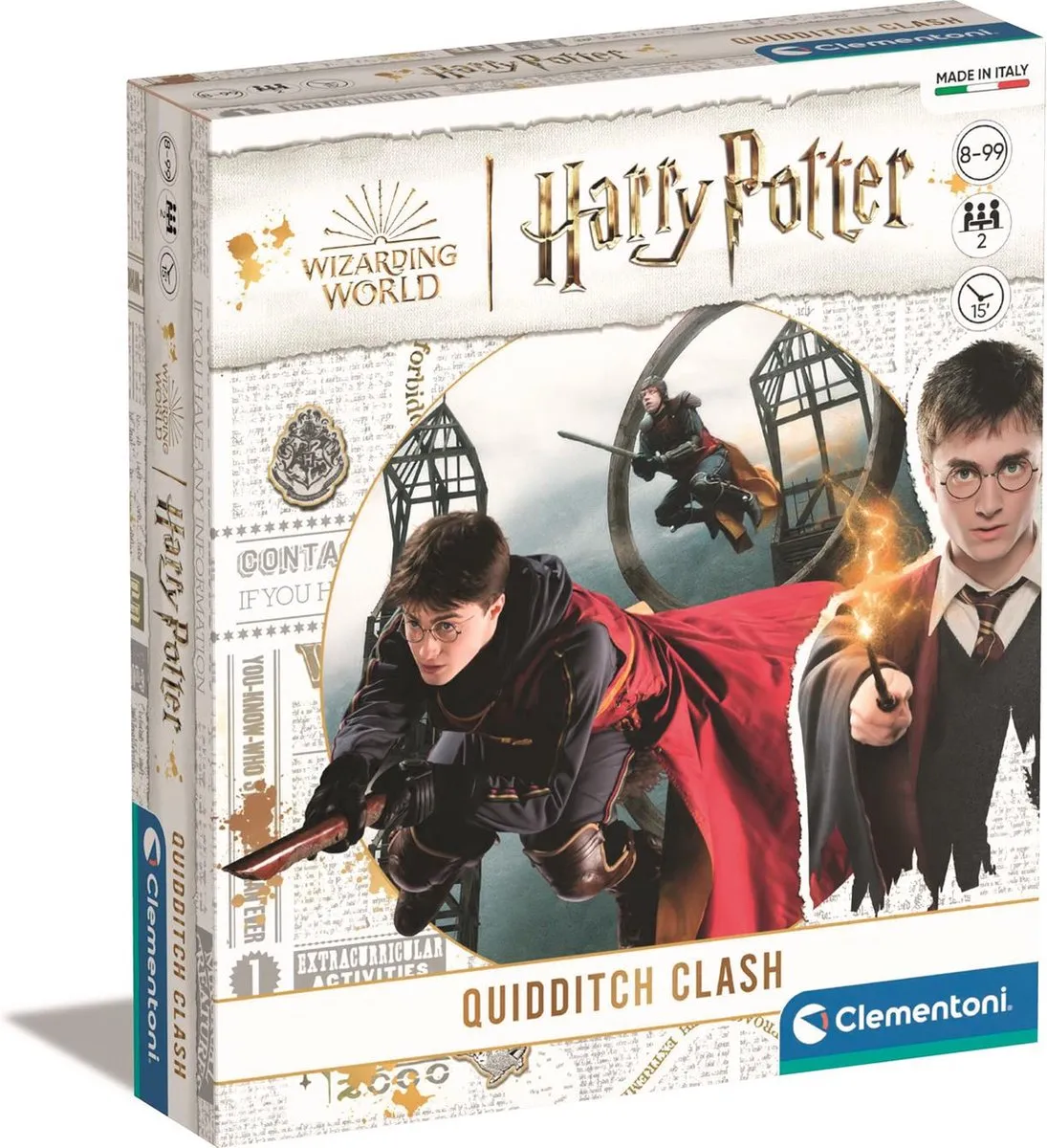 Clementoni Harry Potter Quidditch Clash Bordspel - 2 Spelers