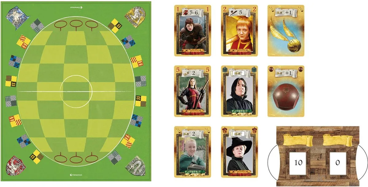 Clementoni Harry Potter Quidditch Clash Bordspel - 2 Spelers