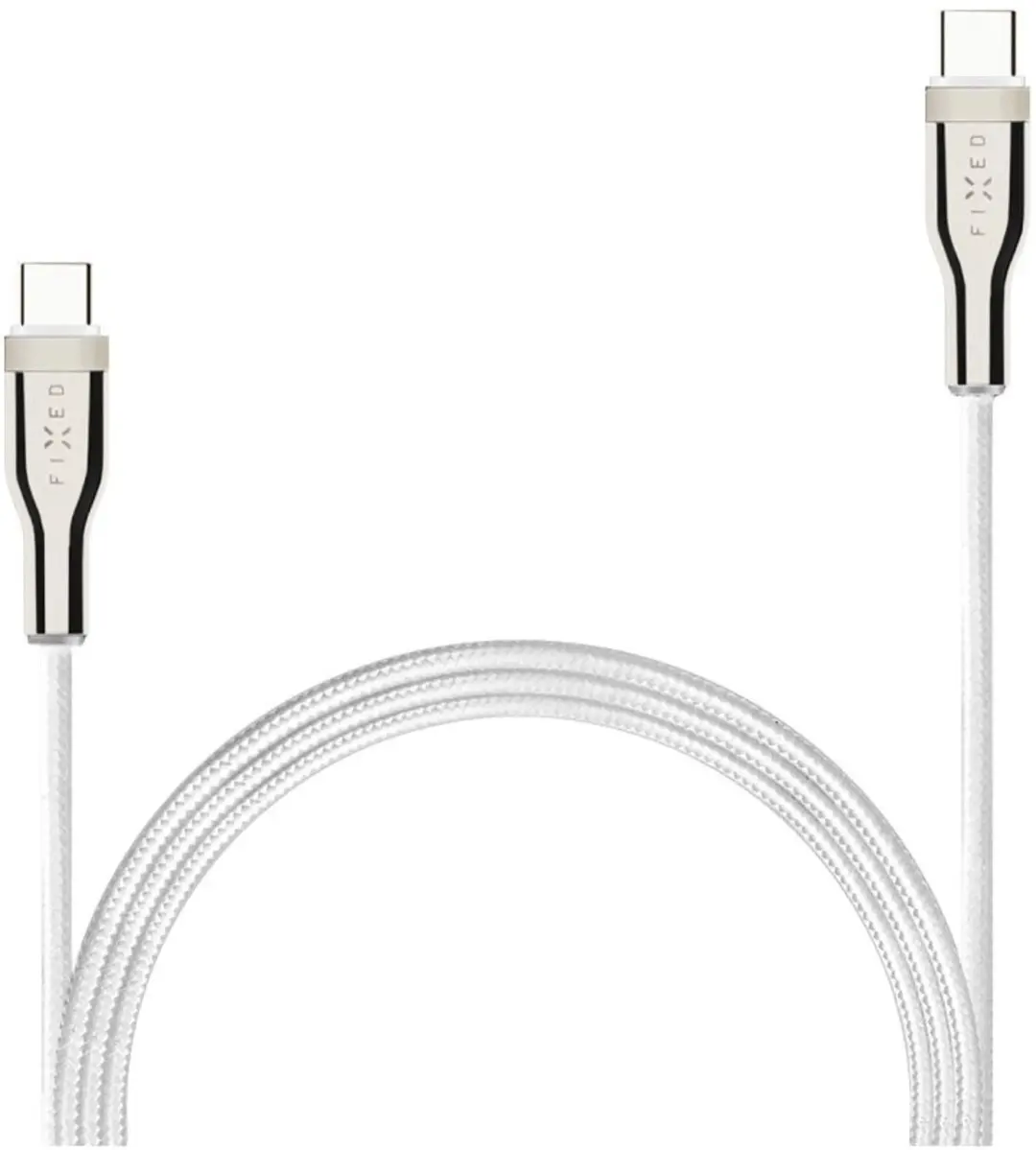 Fixed FIXDB-CC12-WH USB-C Kabel 1,2m - 100W Wit