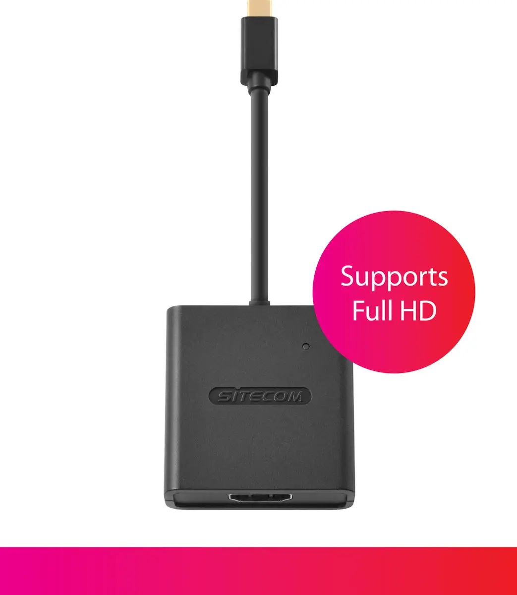 Sitecom CN-346 Mini DisplayPort naar HDMI Adapter - Wit