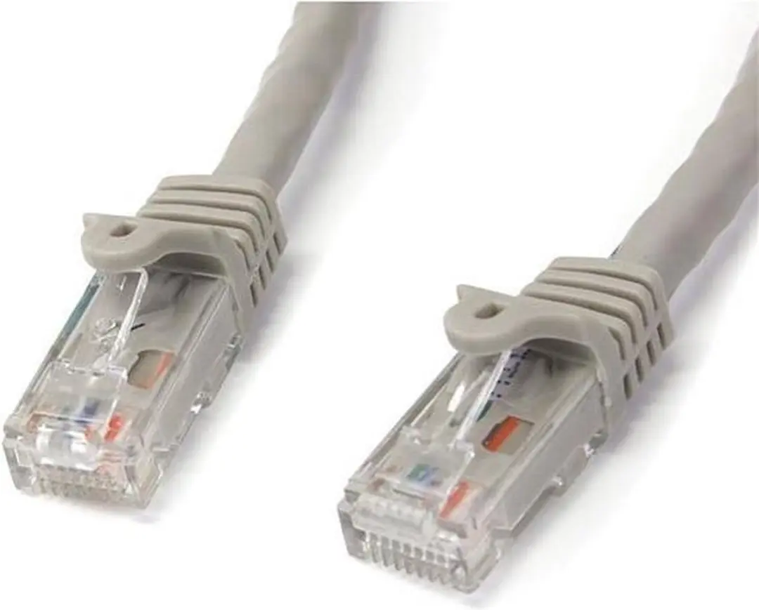 Startech N6PATC1MGR Cat 6 UTP-kabel 1m - Grijs