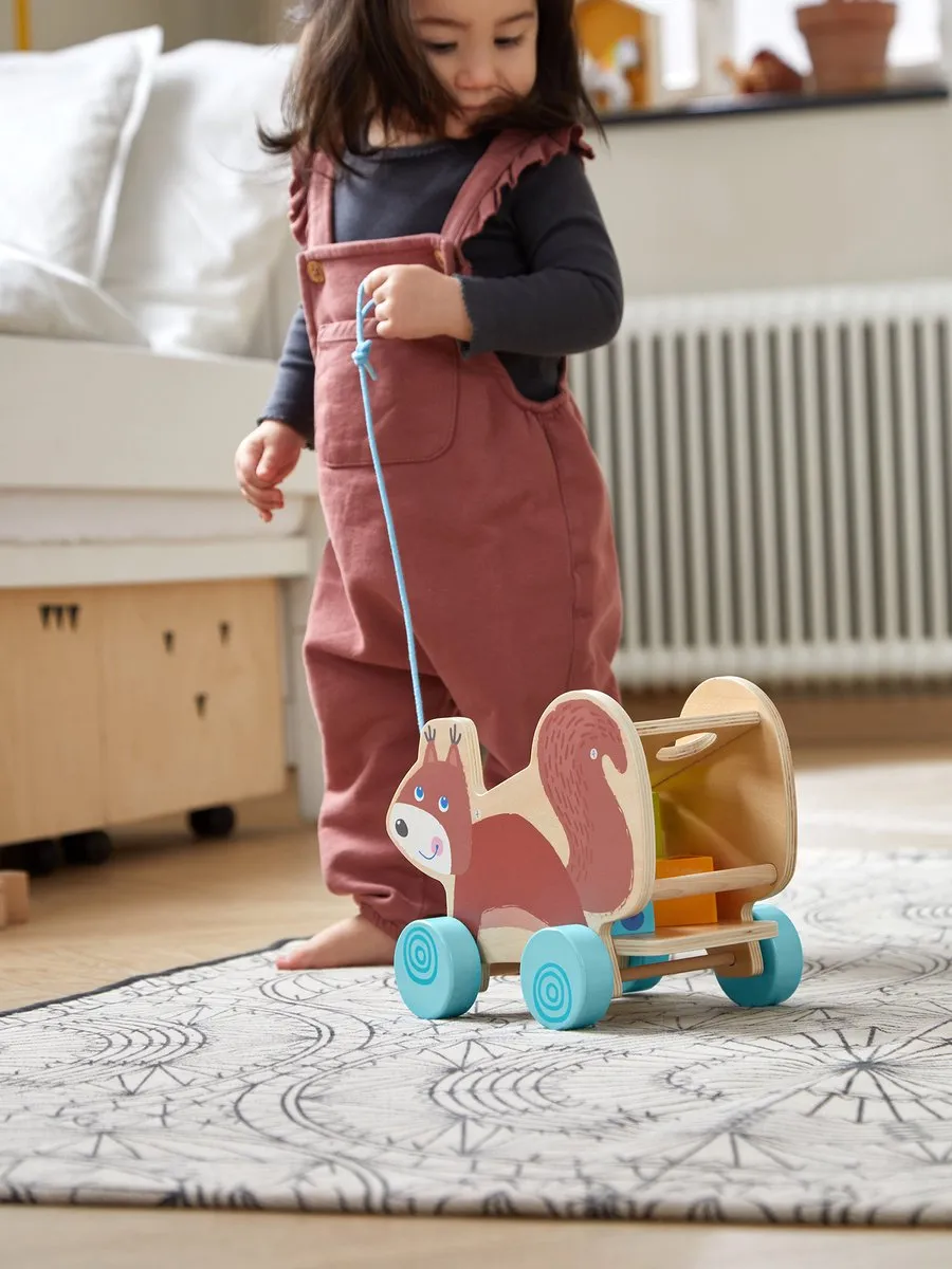 Haba Trekfiguur Eekhoorn - Multi - afbeelding 6 van 6
