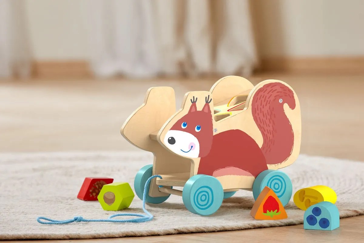 Haba Trekfiguur Eekhoorn