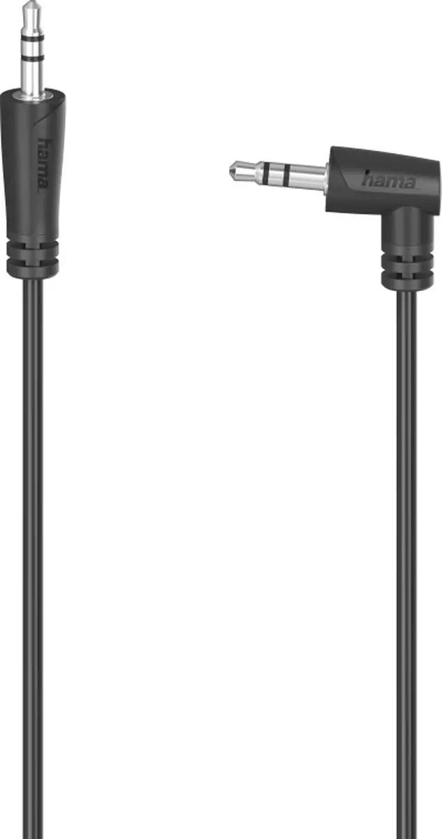 Hama 00200722 audio kabel 0,5 m 3.5mm Zwart