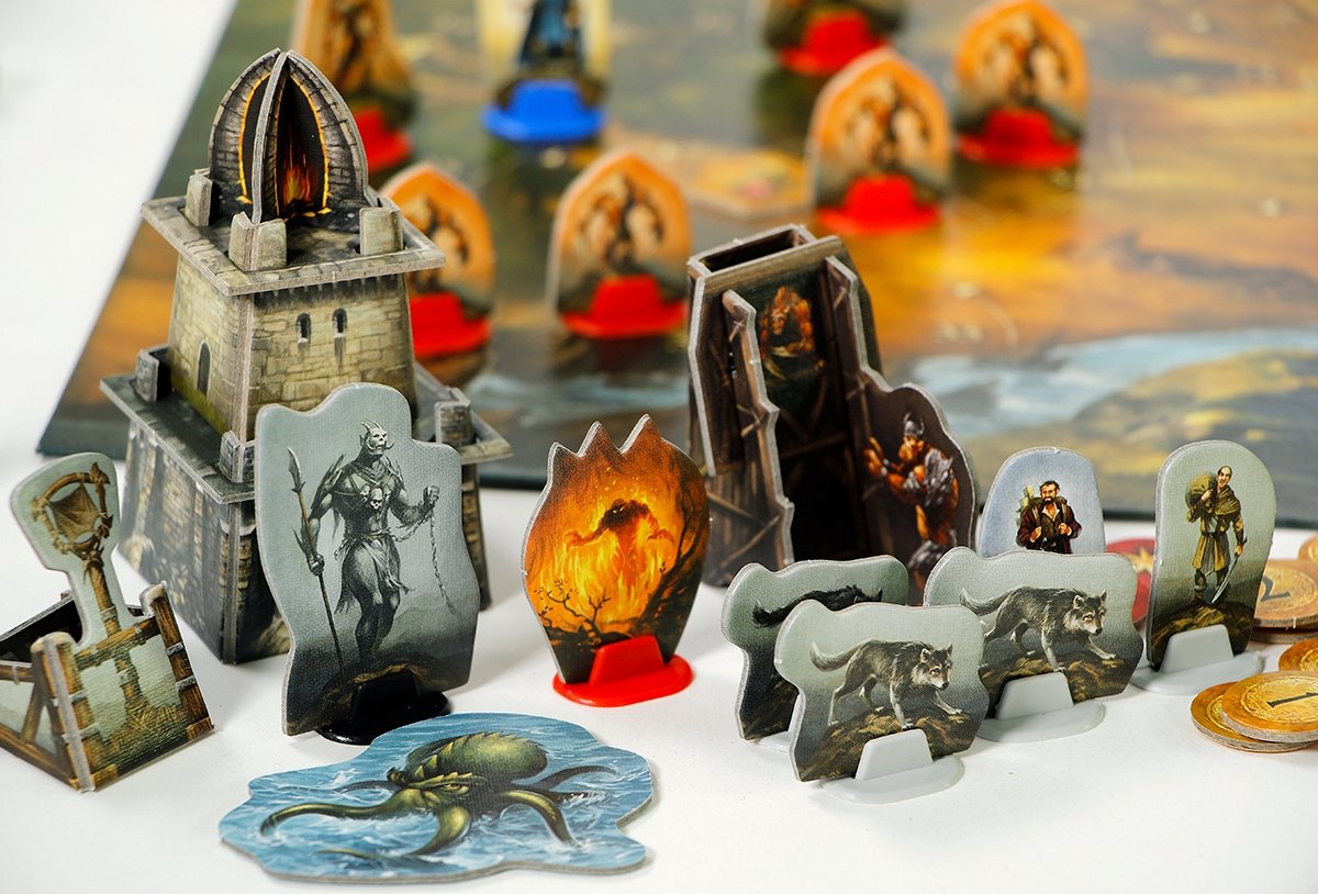 999 Games De Legenden van Andor: Het Sterrenschild Uitbreiding Bordspel - Coöperatief spel