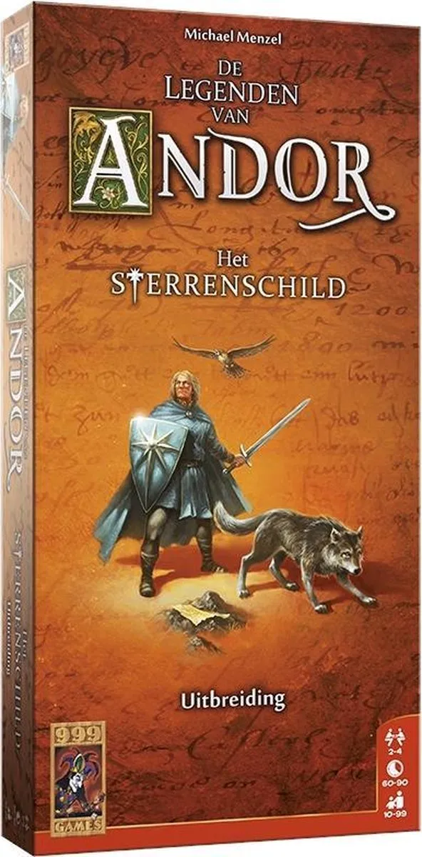 999 Games De Legenden van Andor Sterrenschild Uitbreiding - 2-4 Spelers