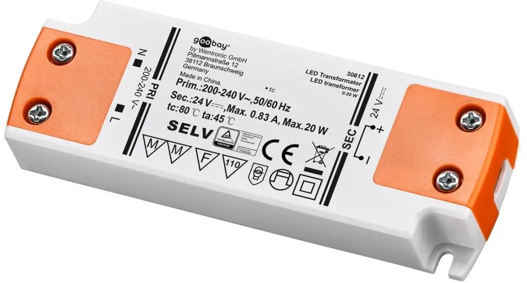 Goobay LED Transformator 24V 20W