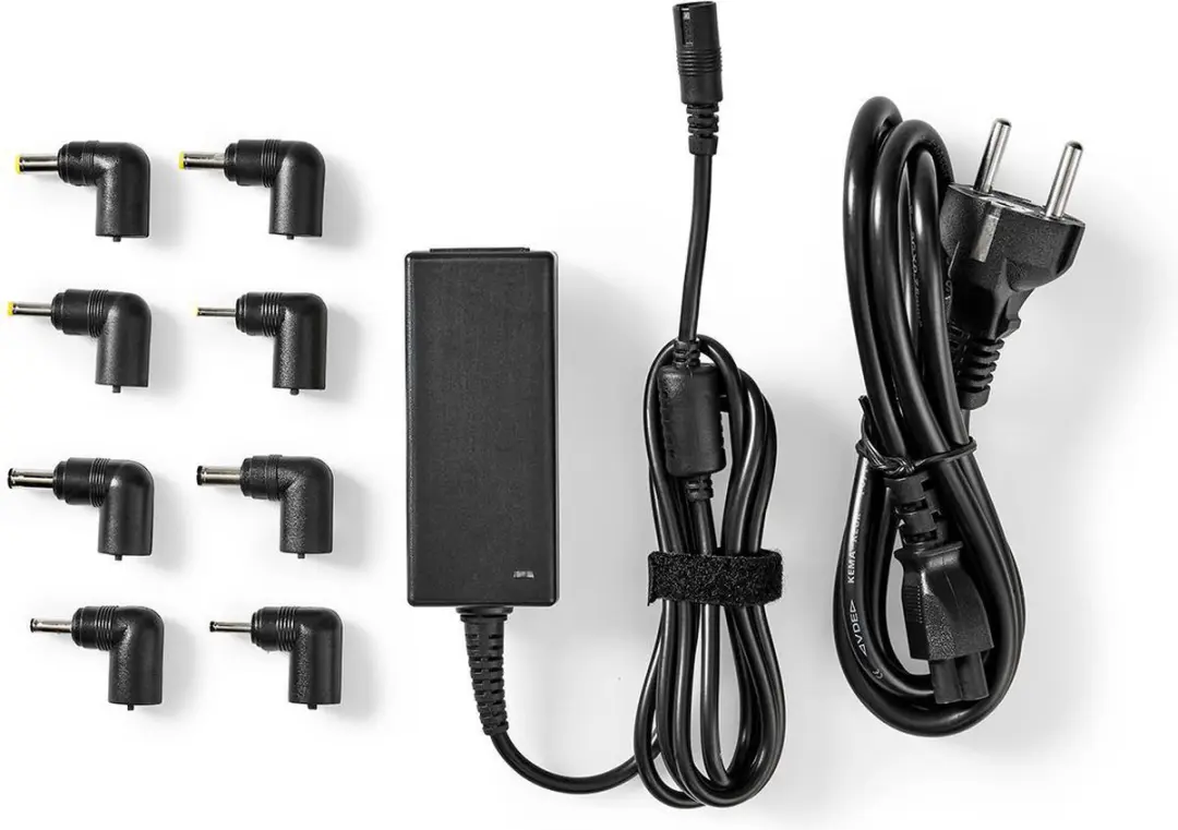 Nedis NBAU4501FBK Notebook-Adapter 45W