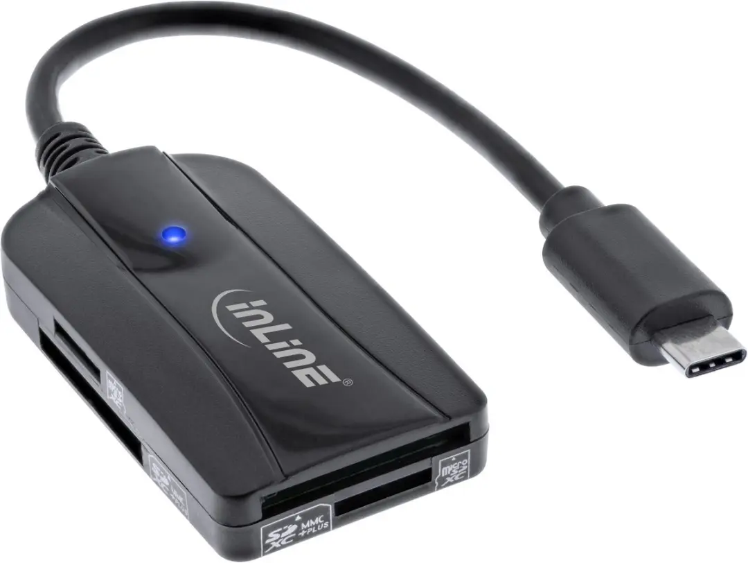 InLine Kaartlezer USB-C SD/microSD