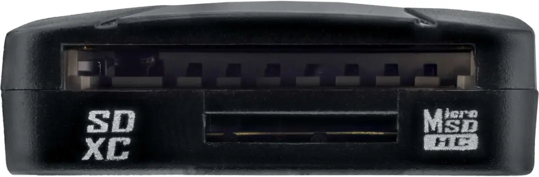 InLine Kaartlezer USB-C SD/microSD - Black