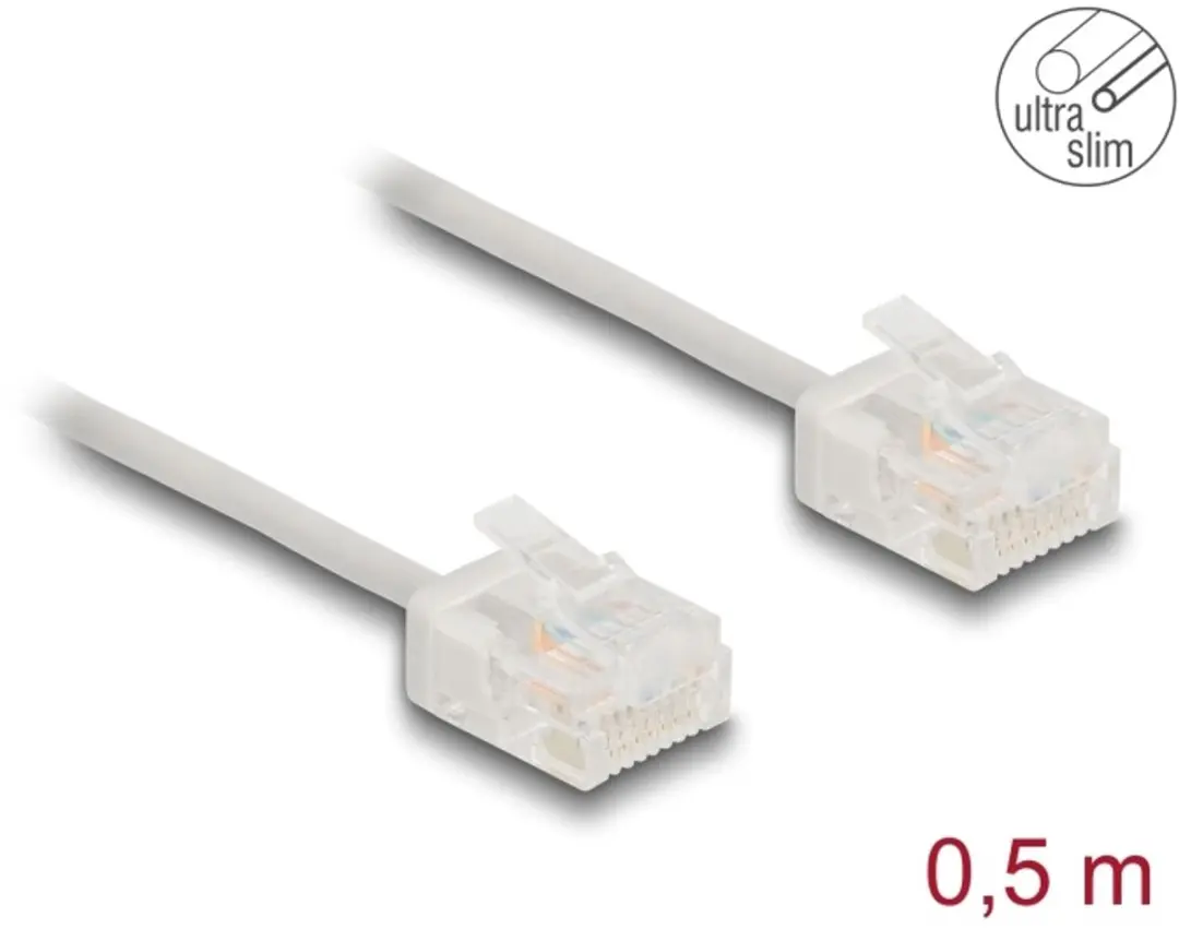Delock RJ45 Cat.6 UTP Kabel 0,5m