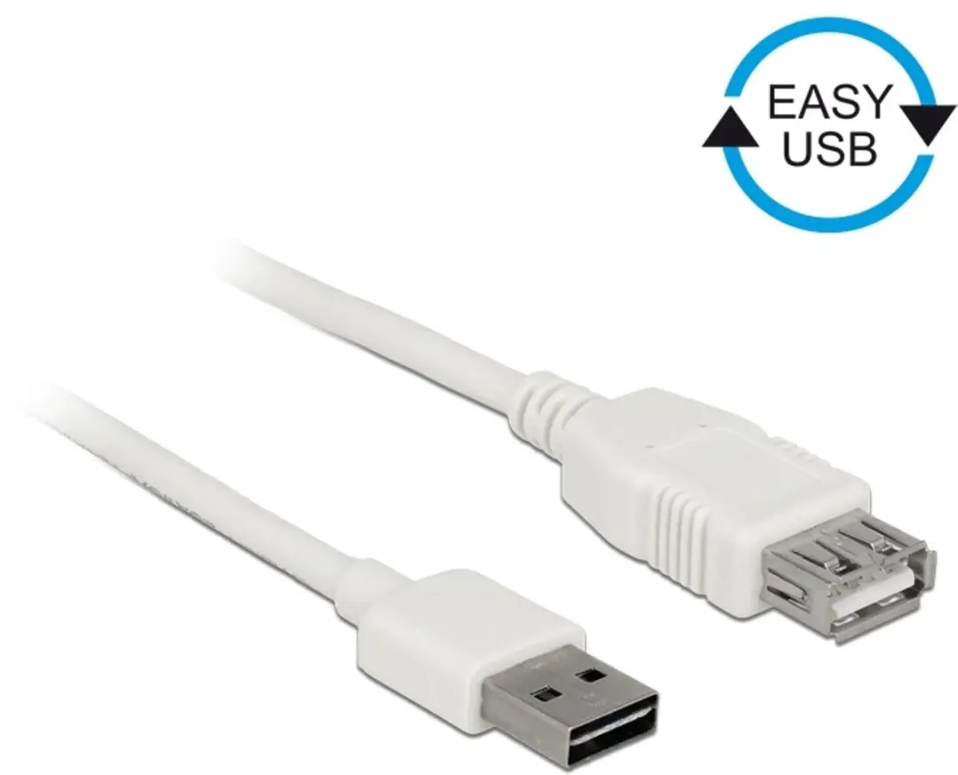 Delock USB2.0 Verlengkabel 1m