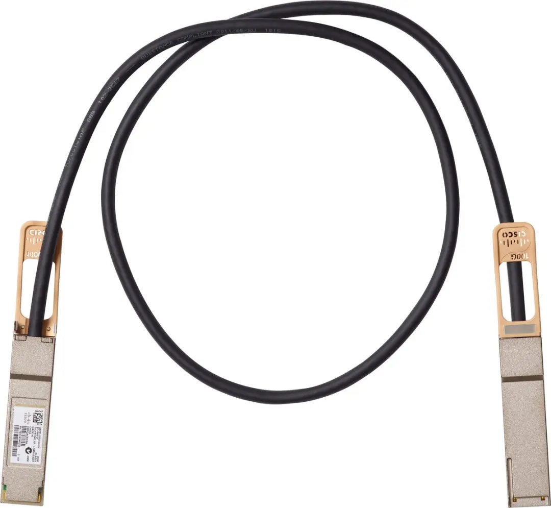 Cisco QSFP-100G-CU3M= Netwerk Kabel SFP+