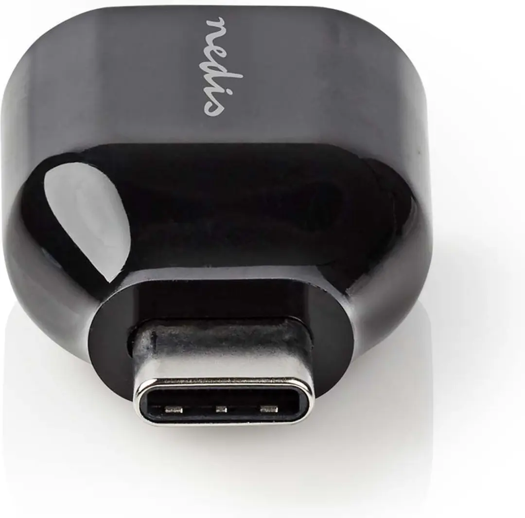 Nedis USB-C Adapter CCGB60915BK - USB-A Vrouwelijk - 5 Gbps - Zwart