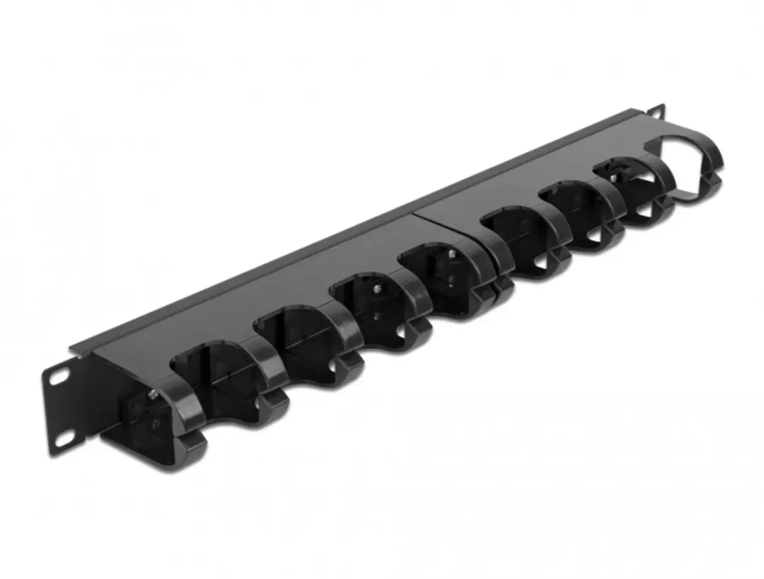 Delock 19" Kabelmanagement Routingpaneel 1U