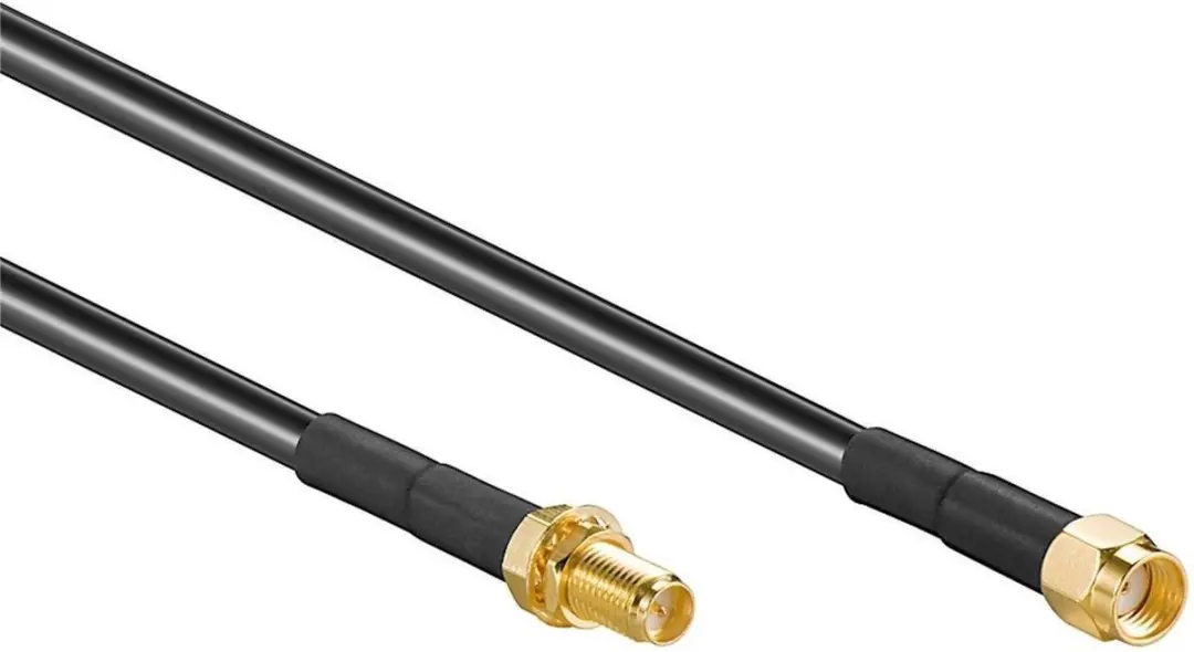 Goobay RP-SMA Verlengkabel LMR195 50 Ohm