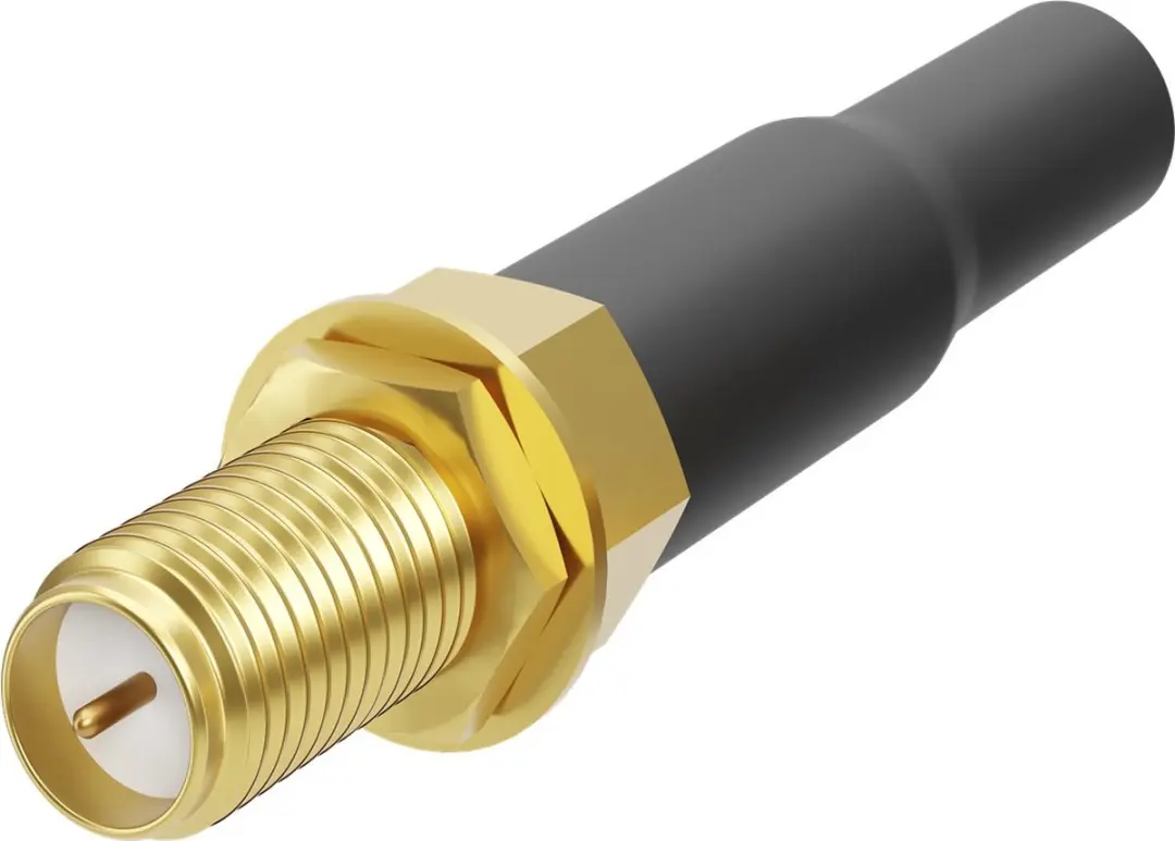 Goobay RP-SMA Verlengkabel LMR195 50 Ohm - 10m - Zwart