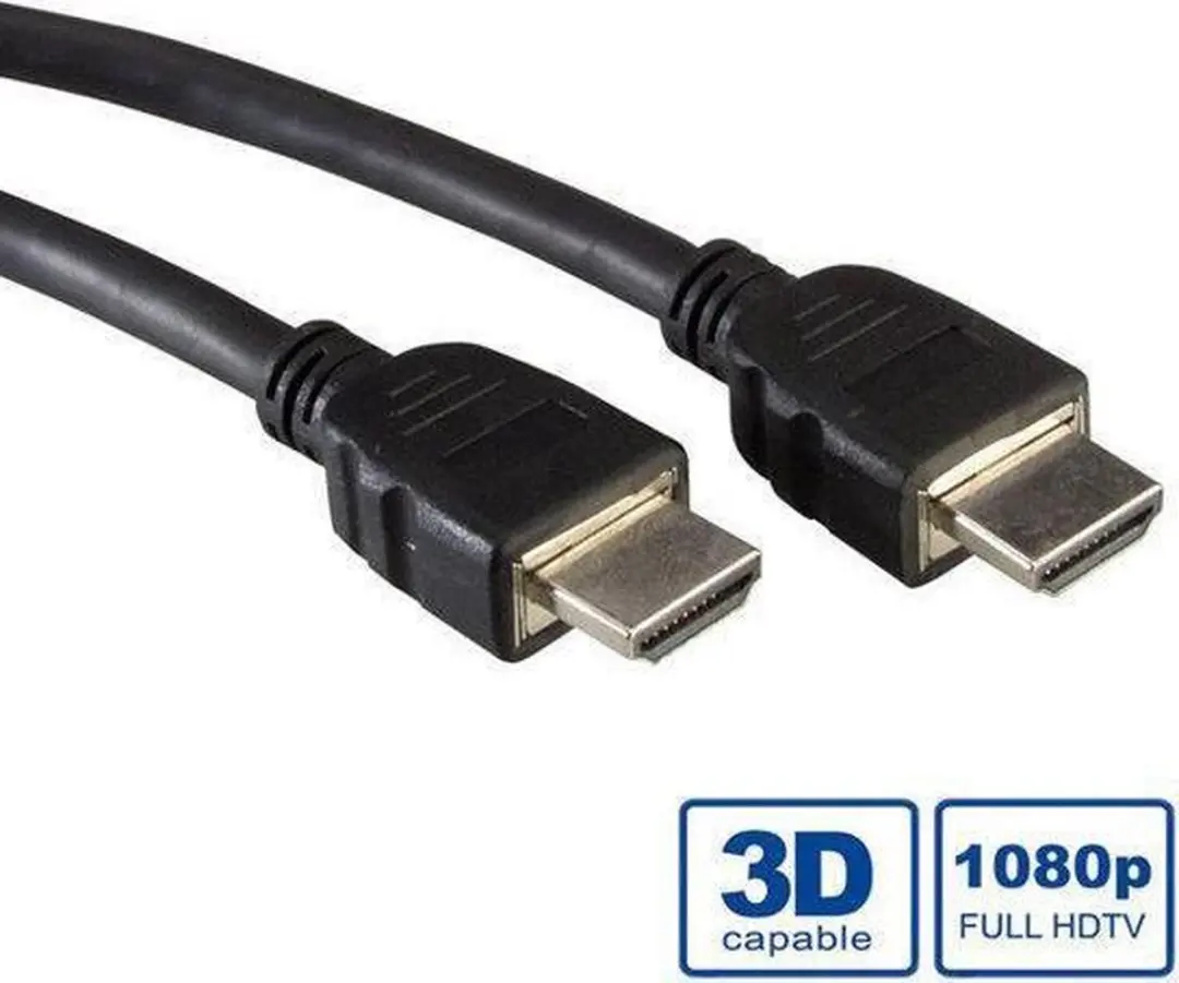 Value Monitorkabel HDMI High Speed M/M - 10m - Zwart - afbeelding 6 van 6