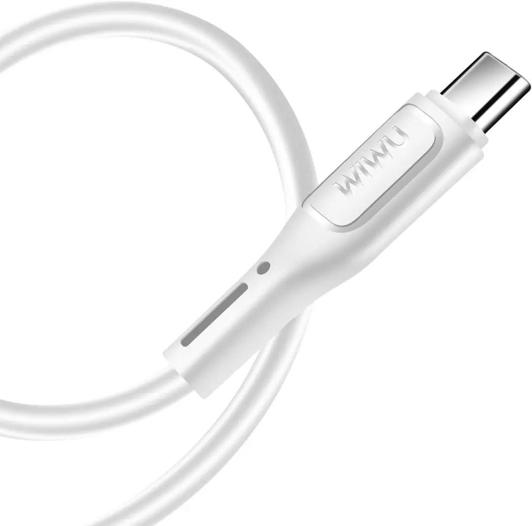 WiWu 3-in-1 Kabel Micro/USB-C/Lightning 60W - 1m Wit