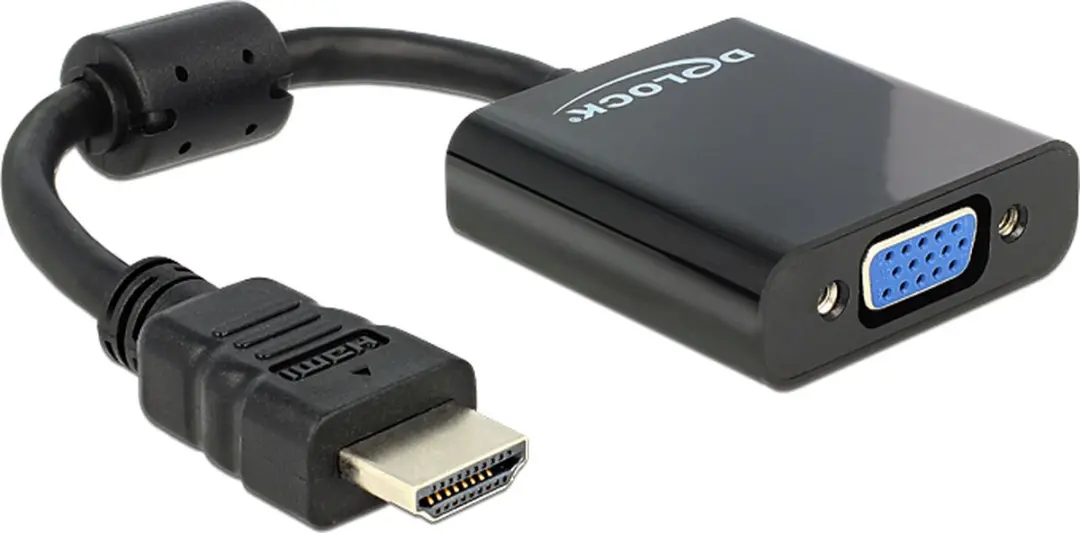 Delock HDMI naar VGA Adapter 0,15m