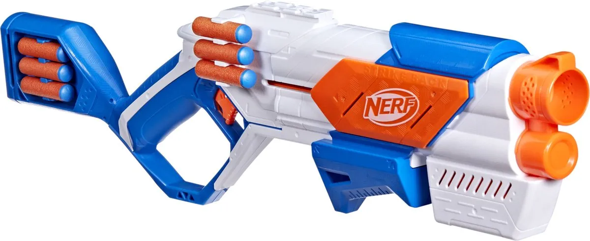 Nerf N Series Strikeback G0218 Speelgoedblaster - 18 Darts - Multikleur