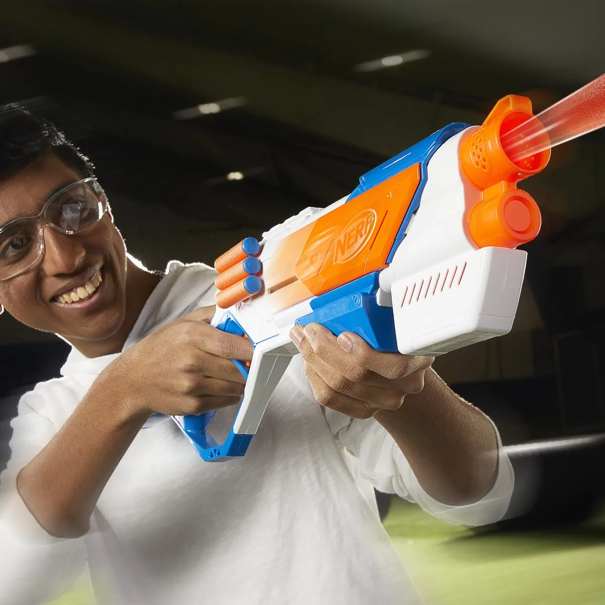 Nerf N Series Strikeback G0218 Speelgoedblaster - 18 Darts - Multikleur - afbeelding 6 van 6