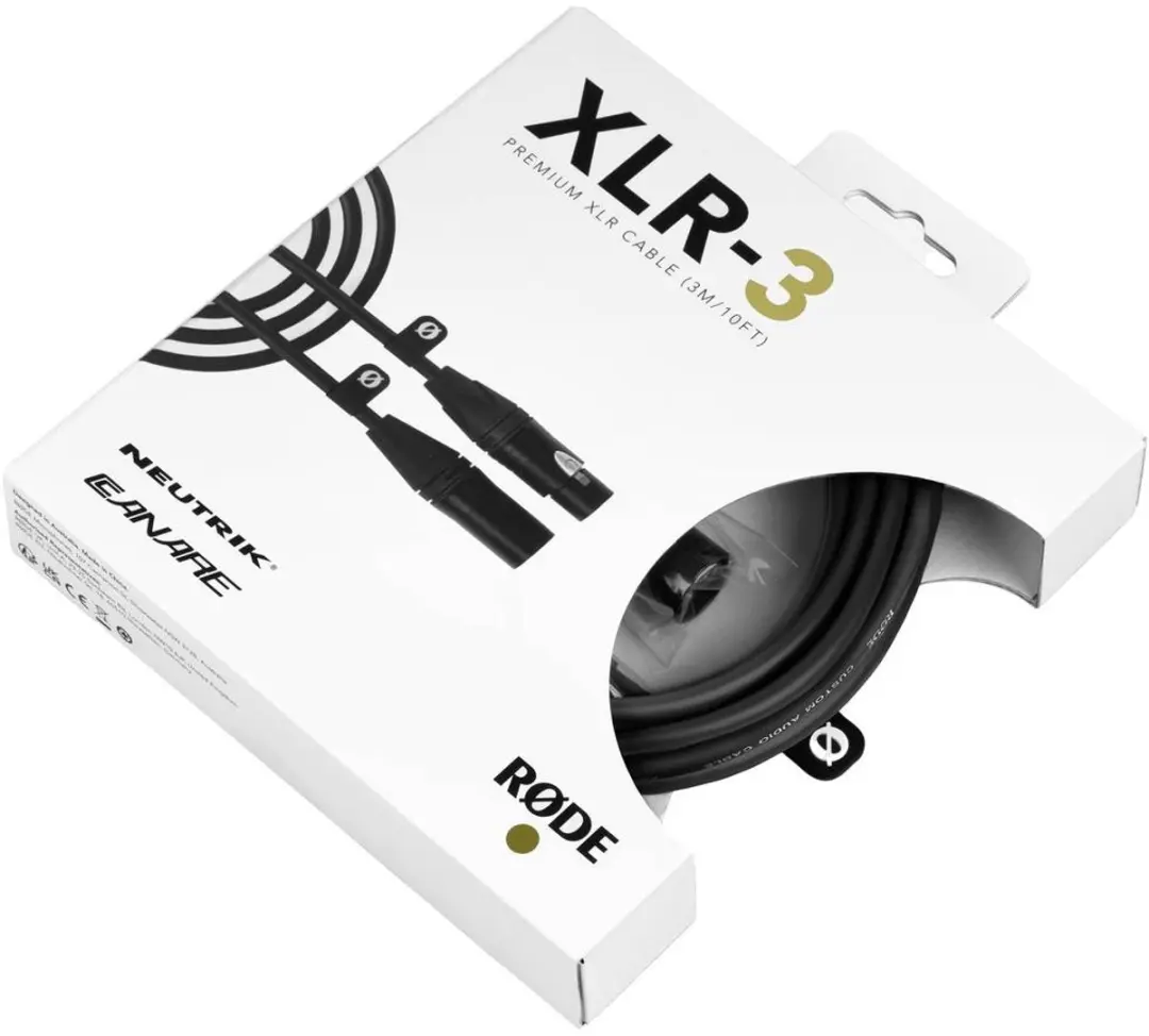 Rode XLR-3 Kabel - Zwart