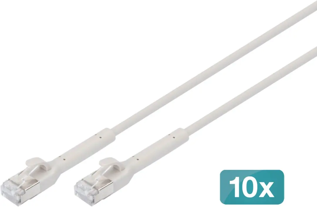 Digitus DK-1632-A-005B-10 Netwerkkabel Cat6a Grijs