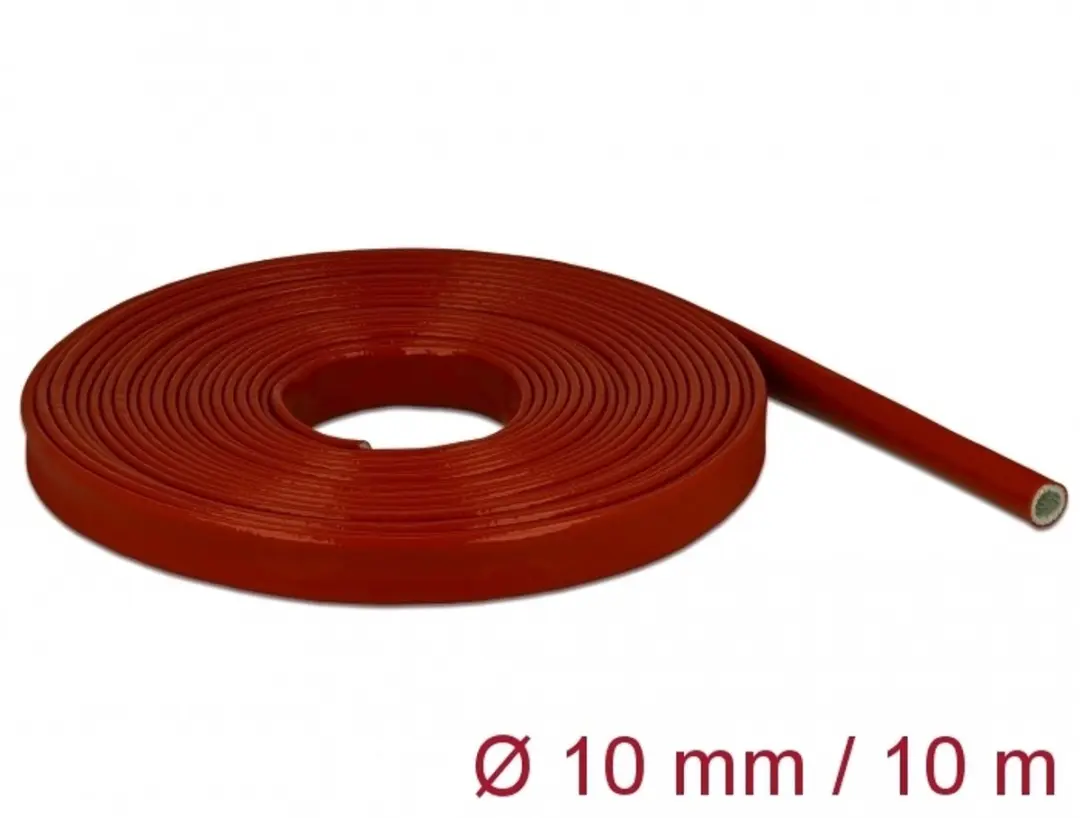 Delock Fire-Proof Sleeving Rood 10m x 10mm