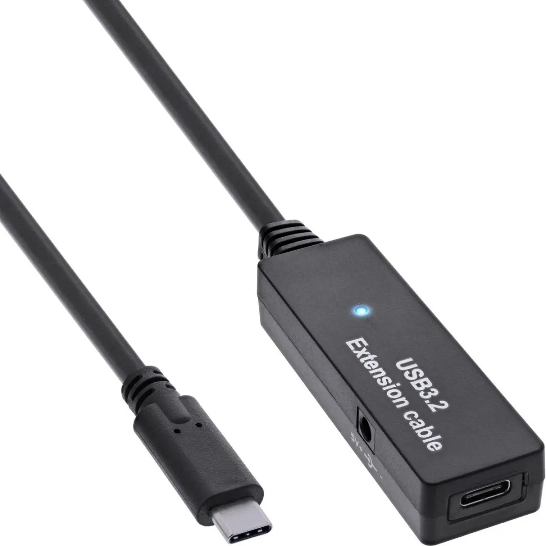 InLine USB-C Verlengkabel USB3.0 5Gbps 5m