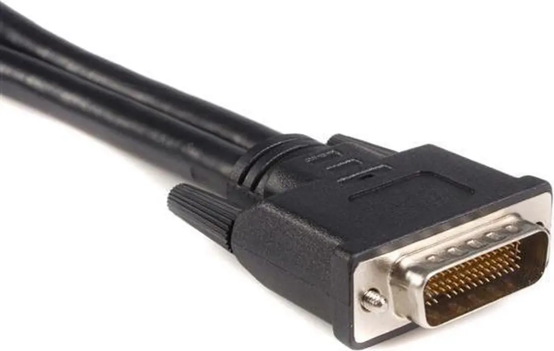 Startech DMSDVIDVI1 DVI-I Kabel - 20cm - Zwart