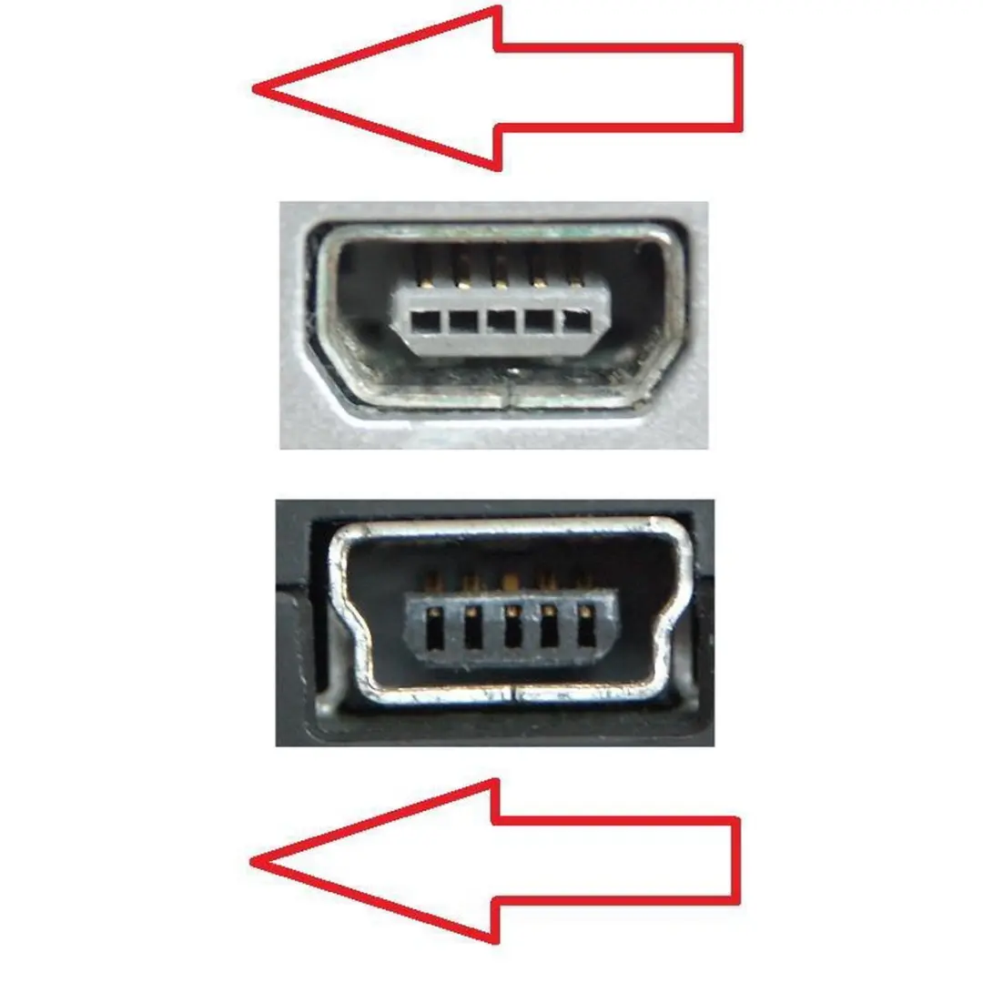 Delock Mini USB 2.0 Kabel 5m - Zwart
