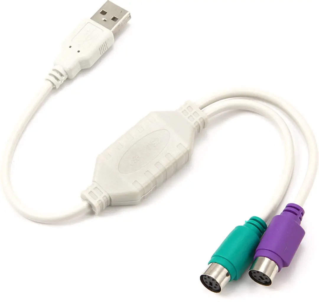 Gembird USB naar PS/2 Converter 50cm