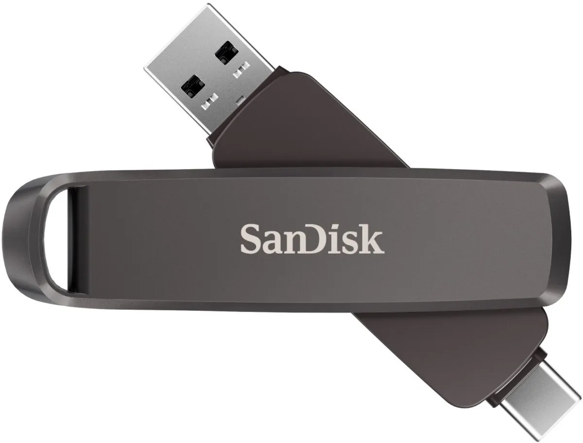 SanDisk Dual Drive Extreme Pro SDDDE1-512G-G46 512GB USB 3.2 - Zwart