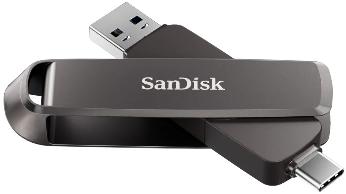 SanDisk Dual Drive Extreme Pro SDDDE1-512G-G46 512GB USB 3.2 - Zwart