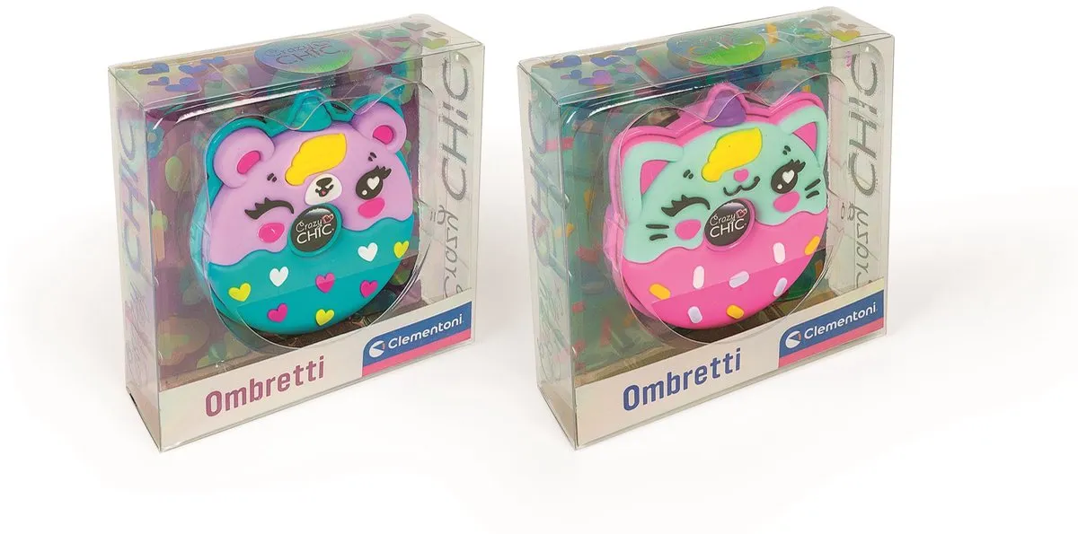 Clementoni Crazy Chic Oogschaduw Animal Donuts - 2 Kleuren - 250ml - afbeelding 6 van 6