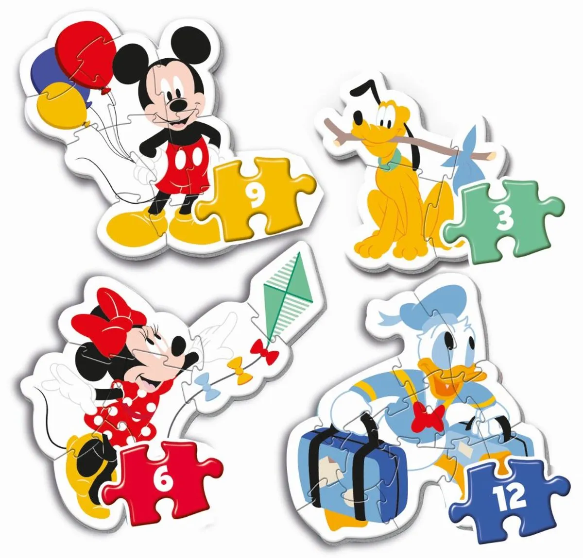 Clementoni My First Puzzles Mickey Mouse 10 Stuks - Multicolor