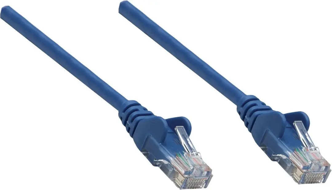 Intellinet 737050 Cat6A SFTP Netwerkkabel 0,25m - Blauw