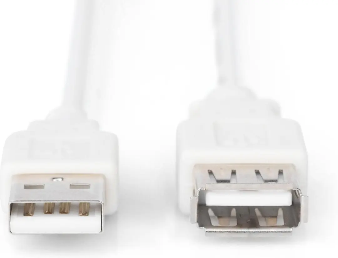 Digitus USB 2.0 Verlengkabel A-A 1.8m - Beige
