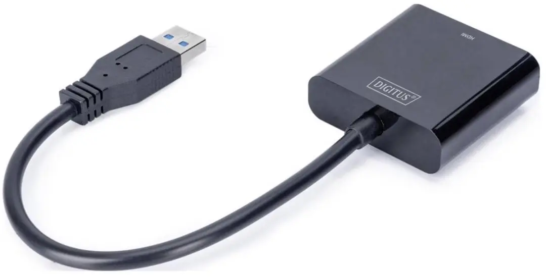Digitus DA-70841 HDMI Adapter - USB - Zwart - afbeelding 6 van 6