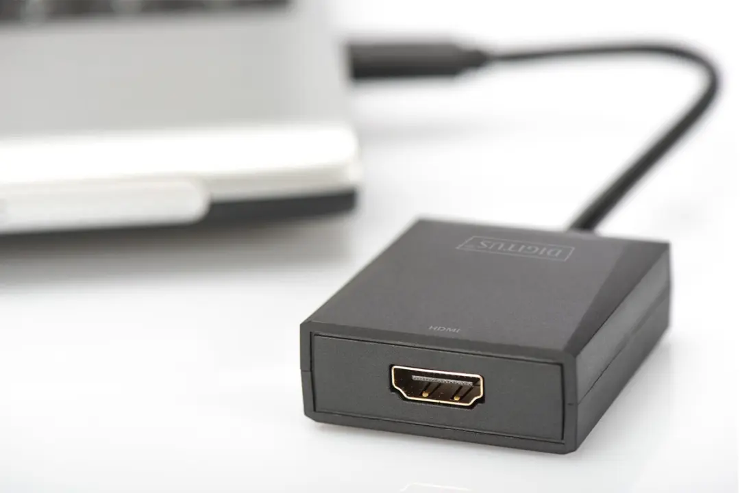 Digitus DA-70841 HDMI Adapter - USB - Zwart