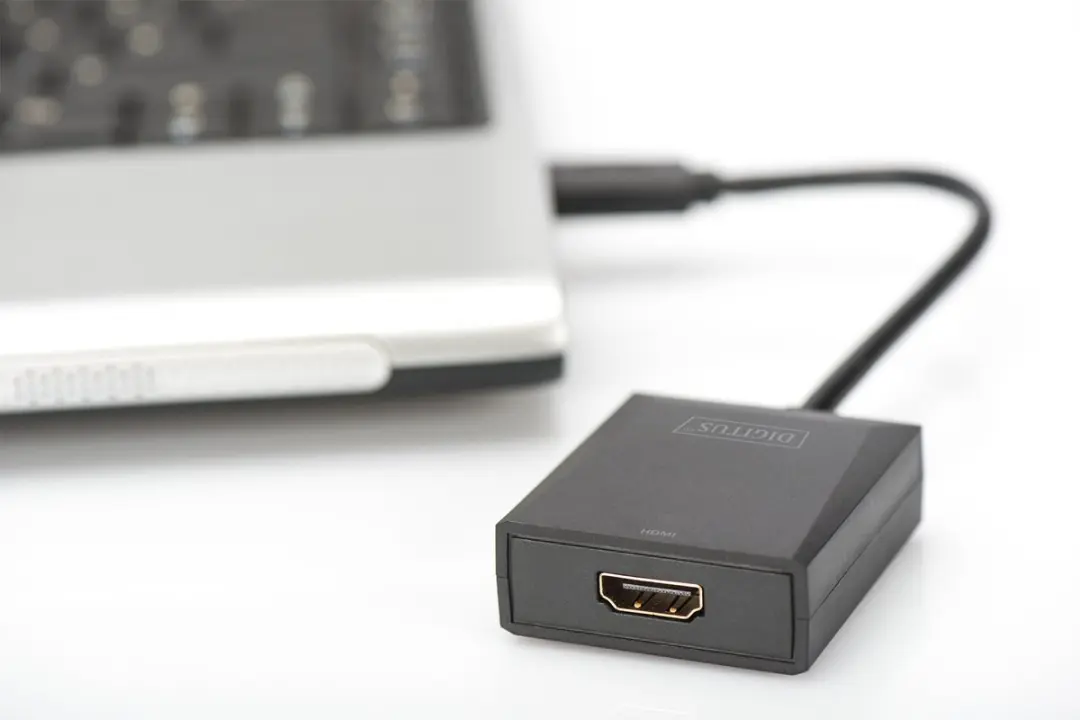 Digitus DA-70841 HDMI Adapter - USB - Zwart
