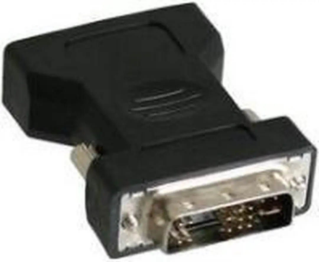 InLine DVI-A Adapter 12+5 naar VGA - Zwart
