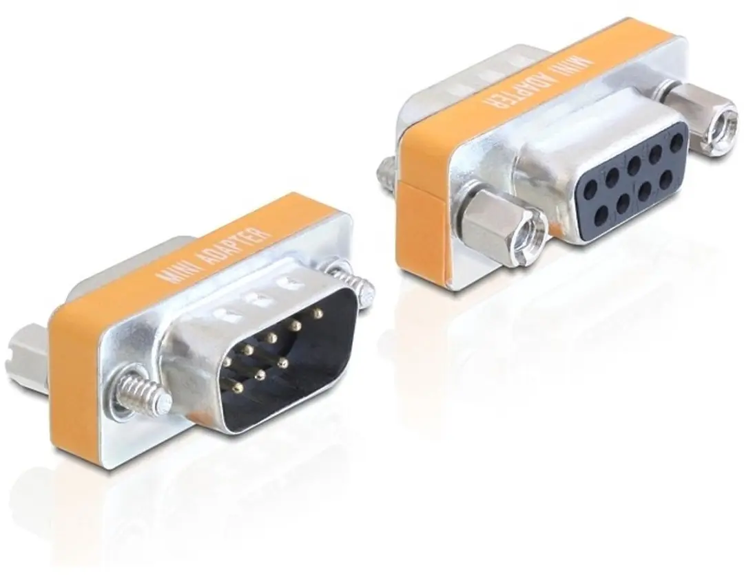 Delock Sub-D 9 Nullmodem Gender Changer