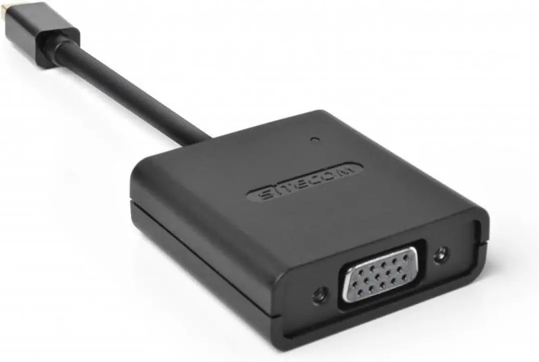 Sitecom CN-345 Mini DisplayPort naar VGA Adapter - Zwart