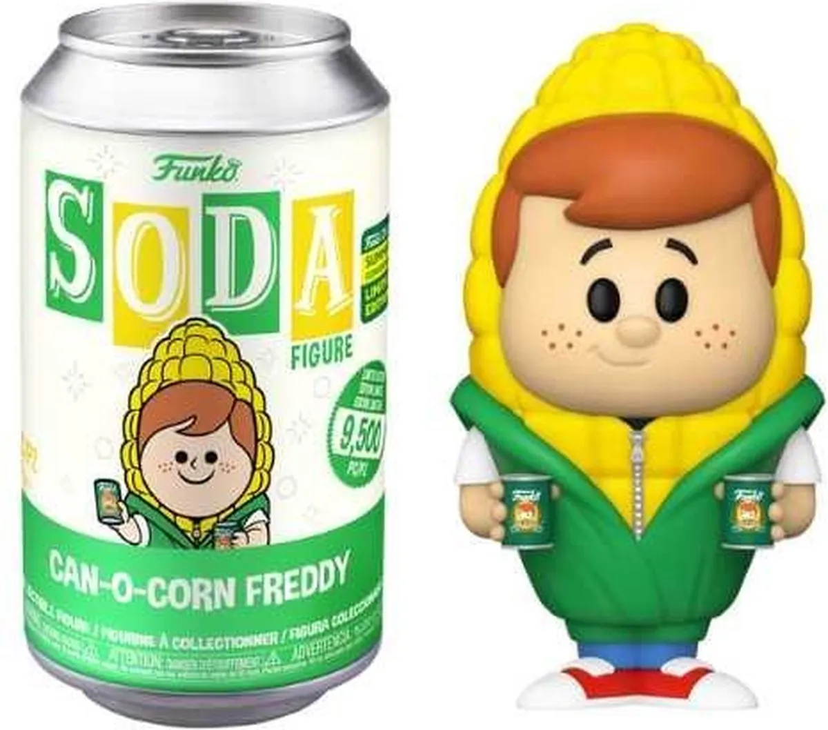 Funko Soda! Can-o-corn Freddy Freddy Krueger