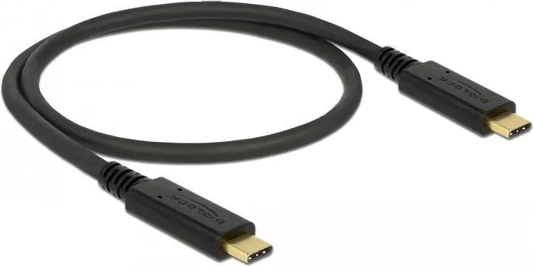 Delock USB-C naar USB-C Kabel 83661 - 1m - 10Gbps - PD 20V/3A - 8K