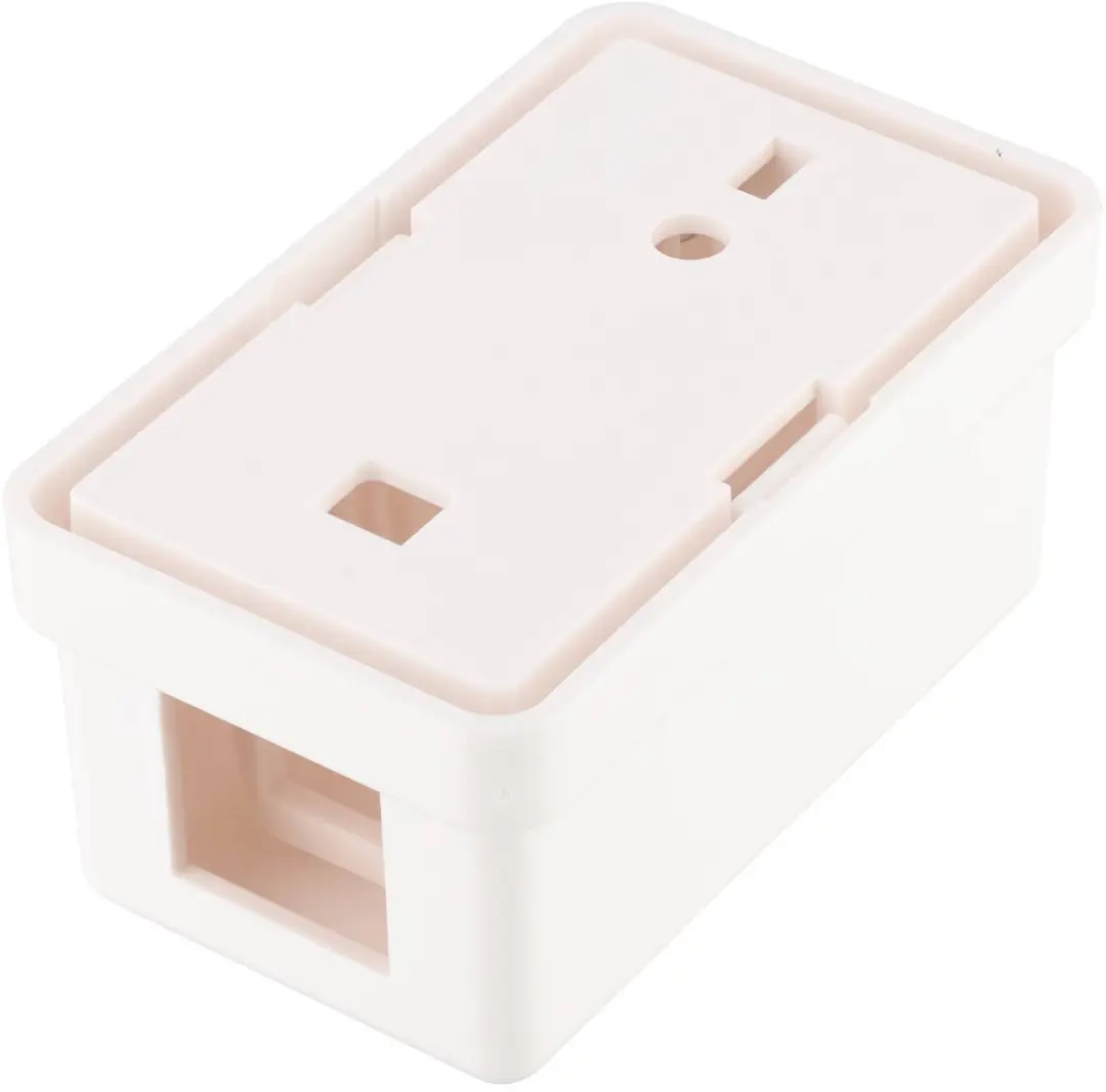 Goobay 79355 Keystone Behuizing 1 Poort - Wit