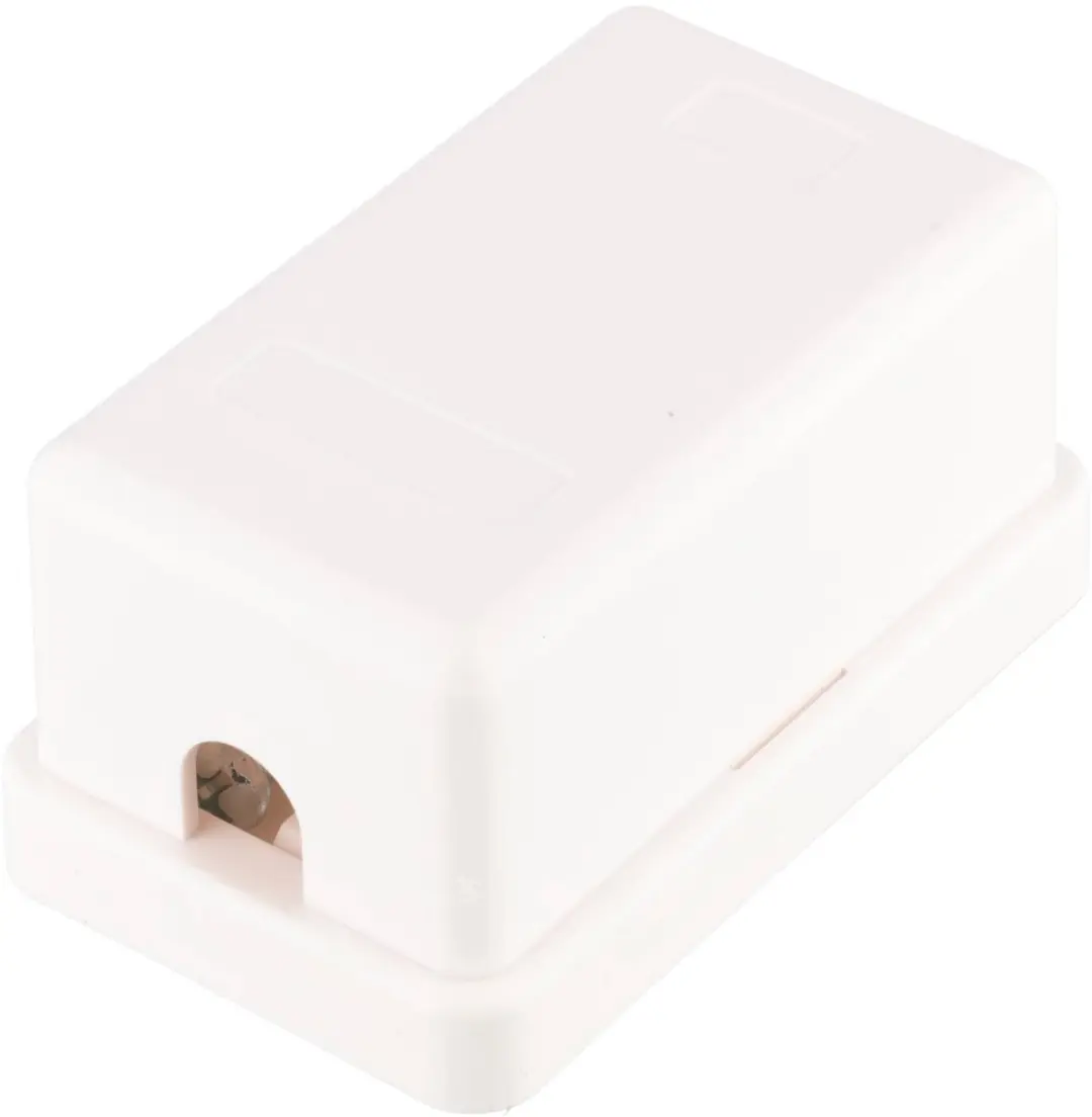 Goobay 79355 Keystone Behuizing 1 Poort - Wit