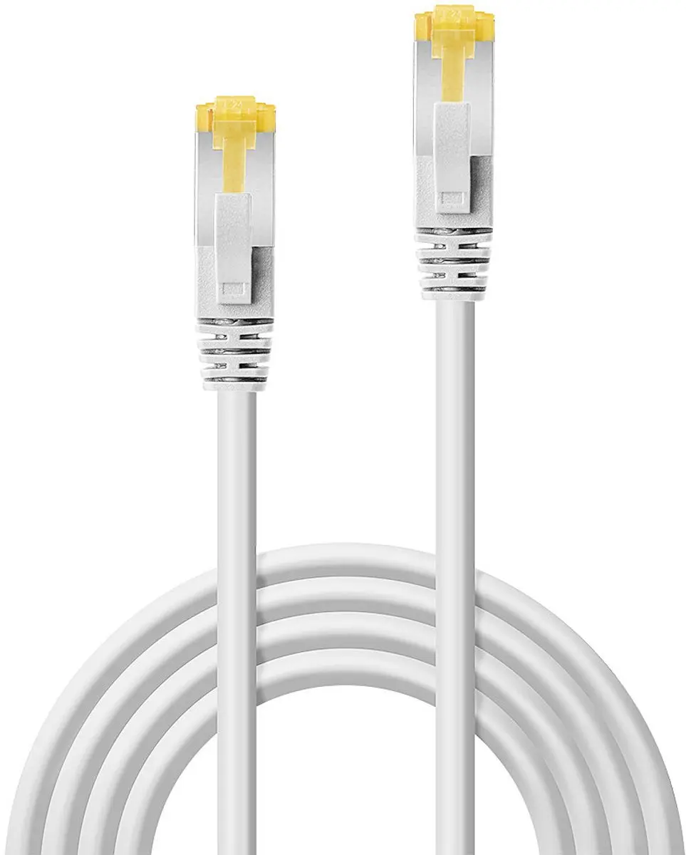 Lindy 47324 RJ45 Netwerkkabel CAT 6a S/FTP 2.00m Wit